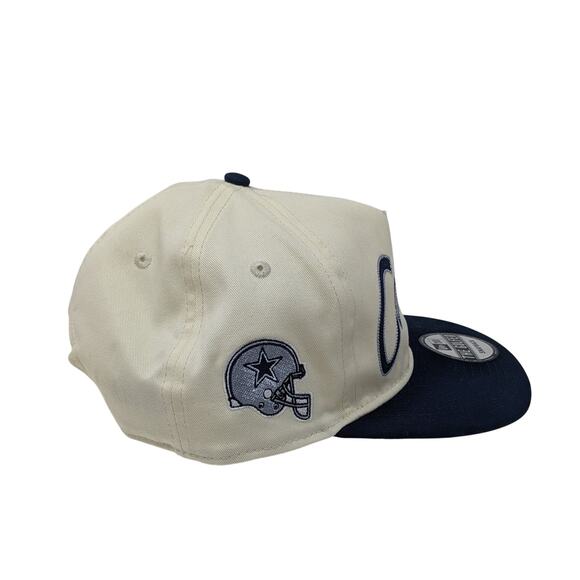 New Era Mens Hat The Golfer Dallas Cowboys Retro Script Snapback - Picture 3 of 13